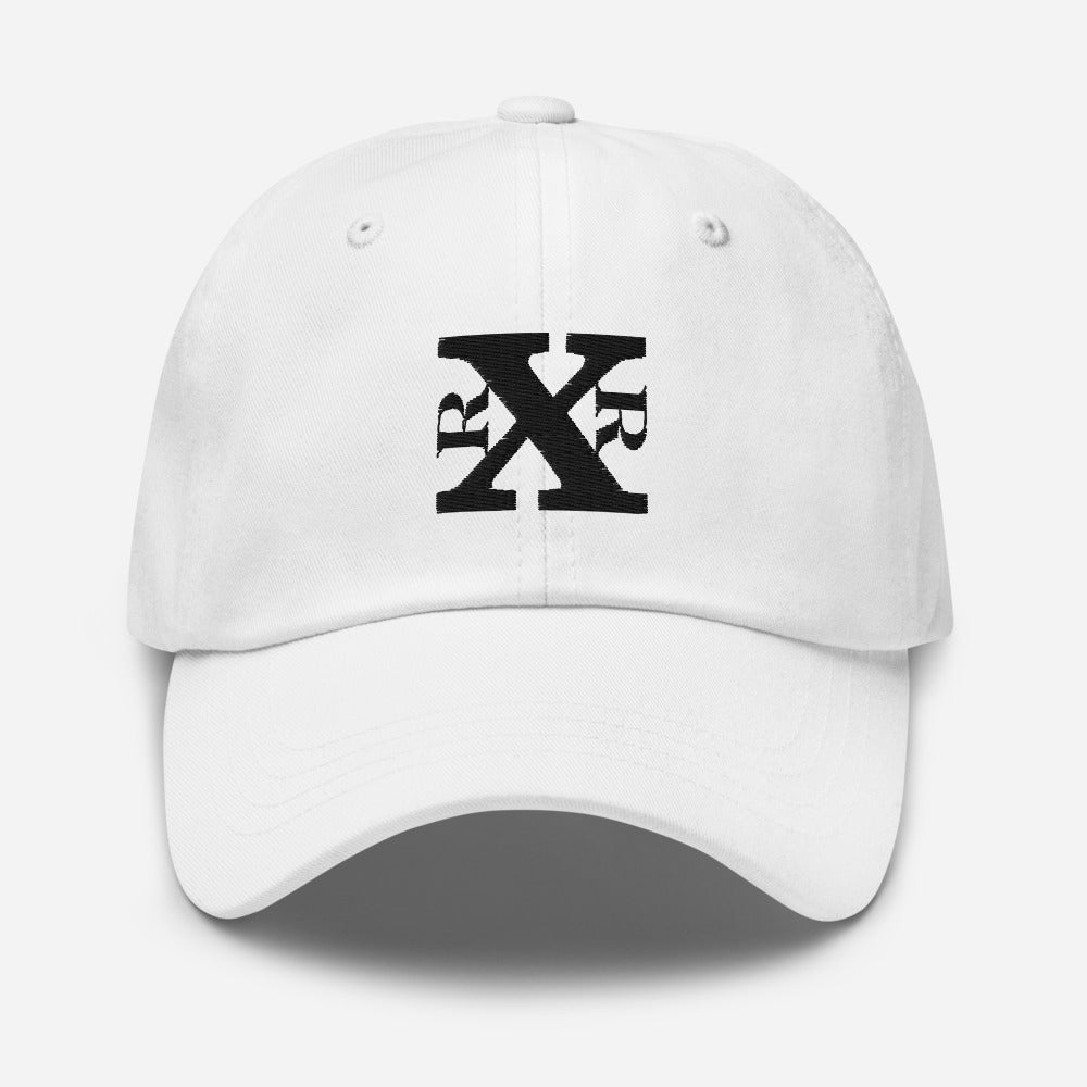 RXR Embroidered/Branded Classic Hat In White