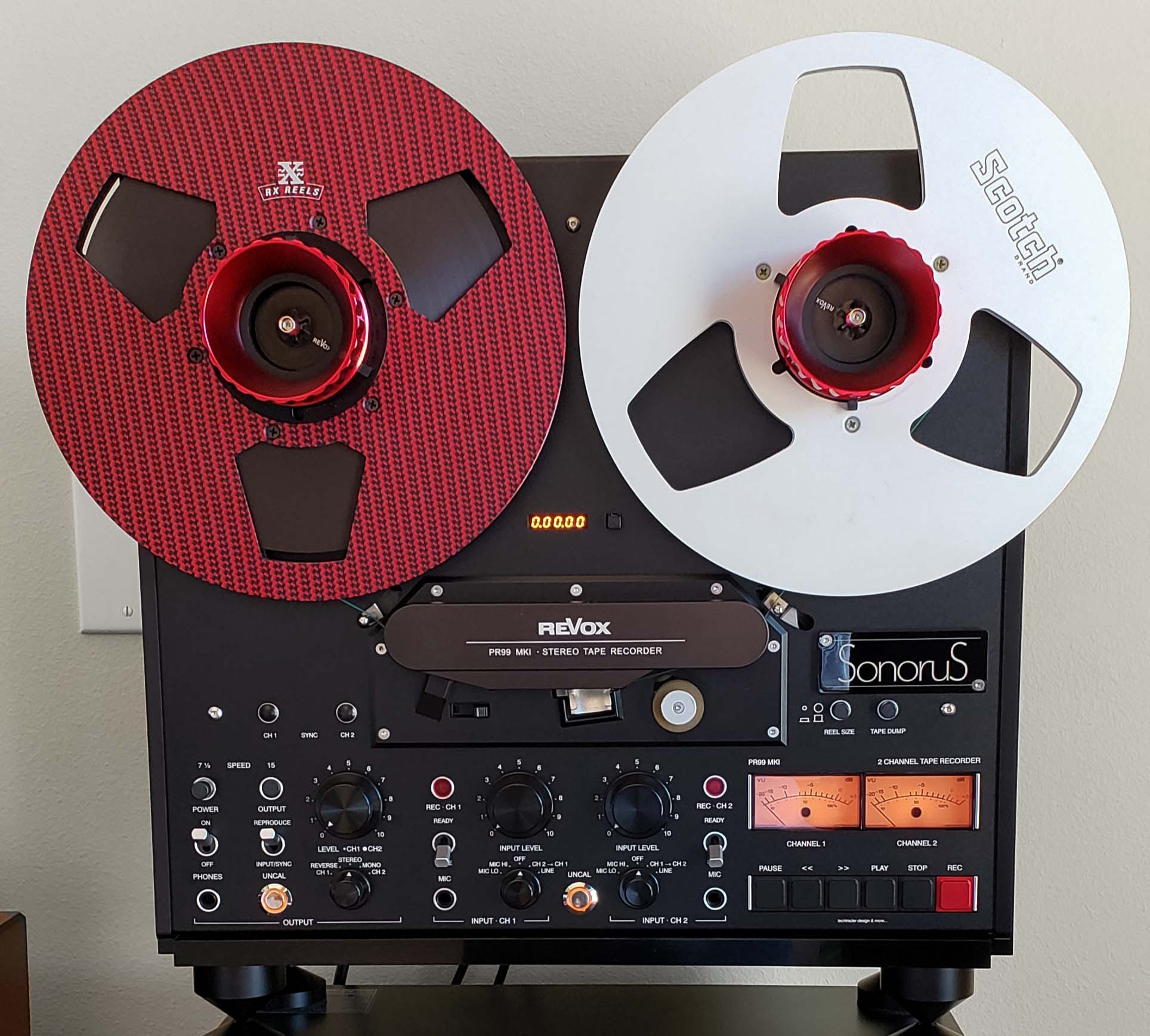 Revox PR99 open reel analogue studio master tape player / editor. Free data  sheet by GB Audio