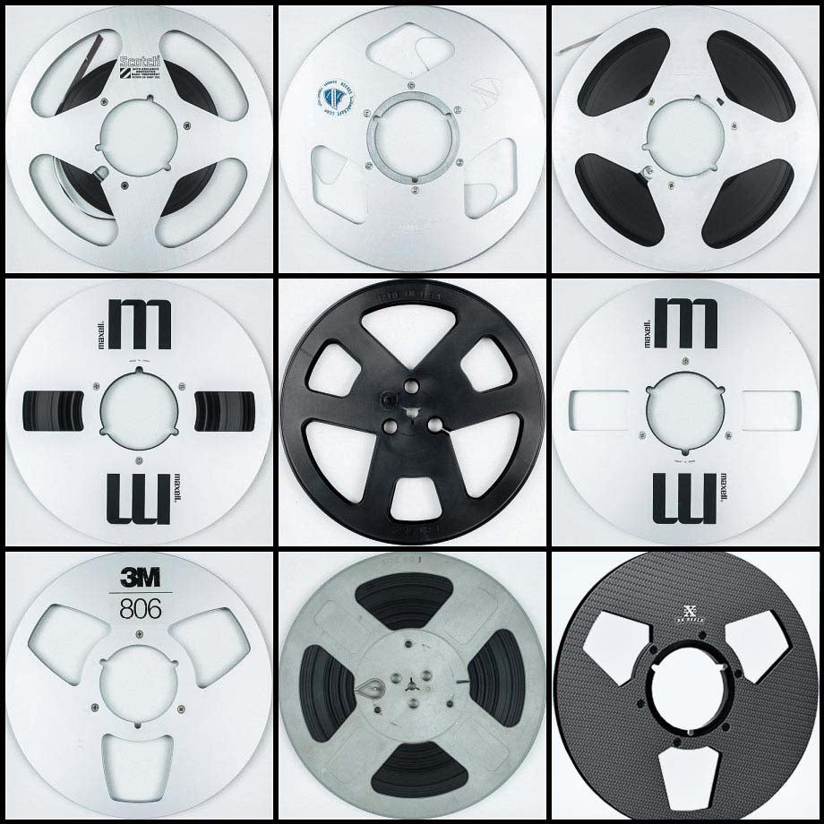 A collection of high quality reels for open reel tape players
