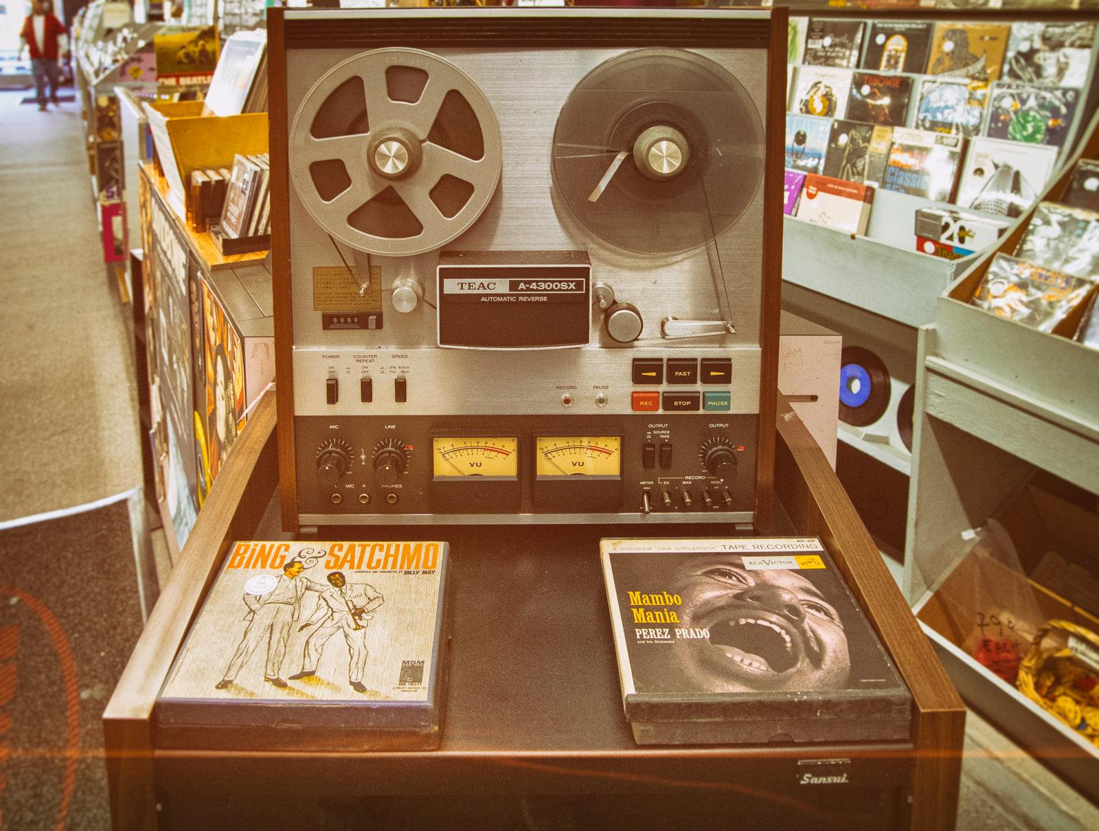 run your music through my analog Studer ReVox tape machine