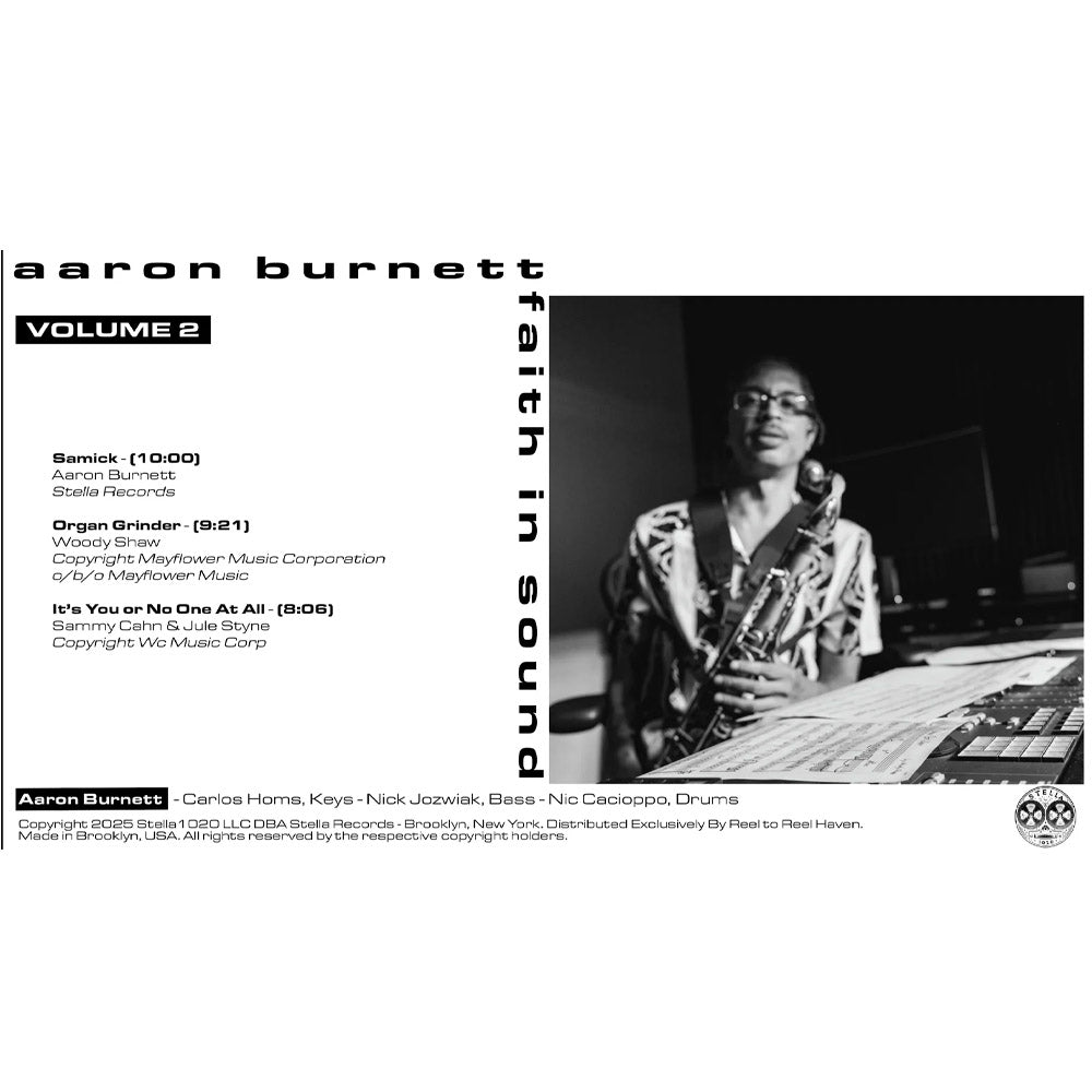 Aaron Burnett - Master Reel to Reel Tape Copy Recording