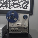 Carbon Fiber 10.5&quot; Tape Reel in Cobalt Blue Gloss Carbon
