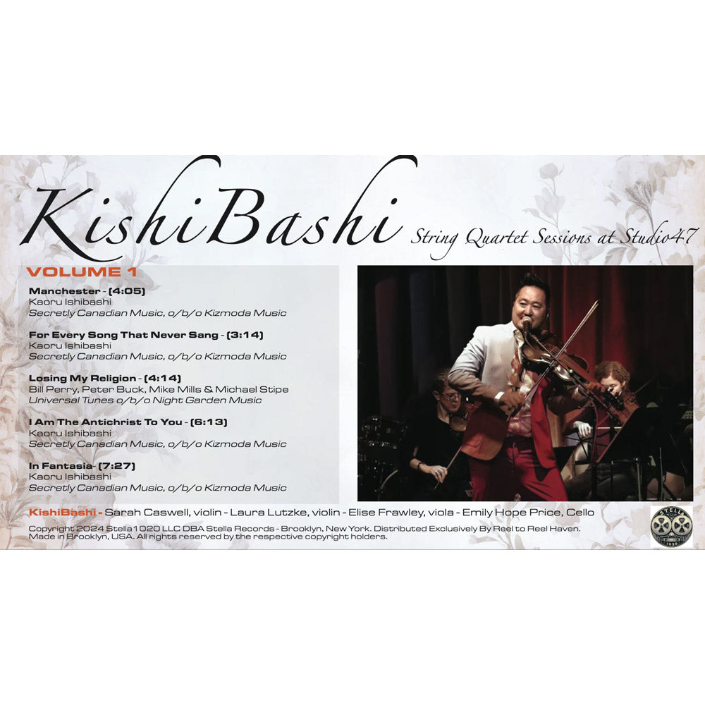 Kishi Bashi - Master Reel to Reel Tape Copy Recording