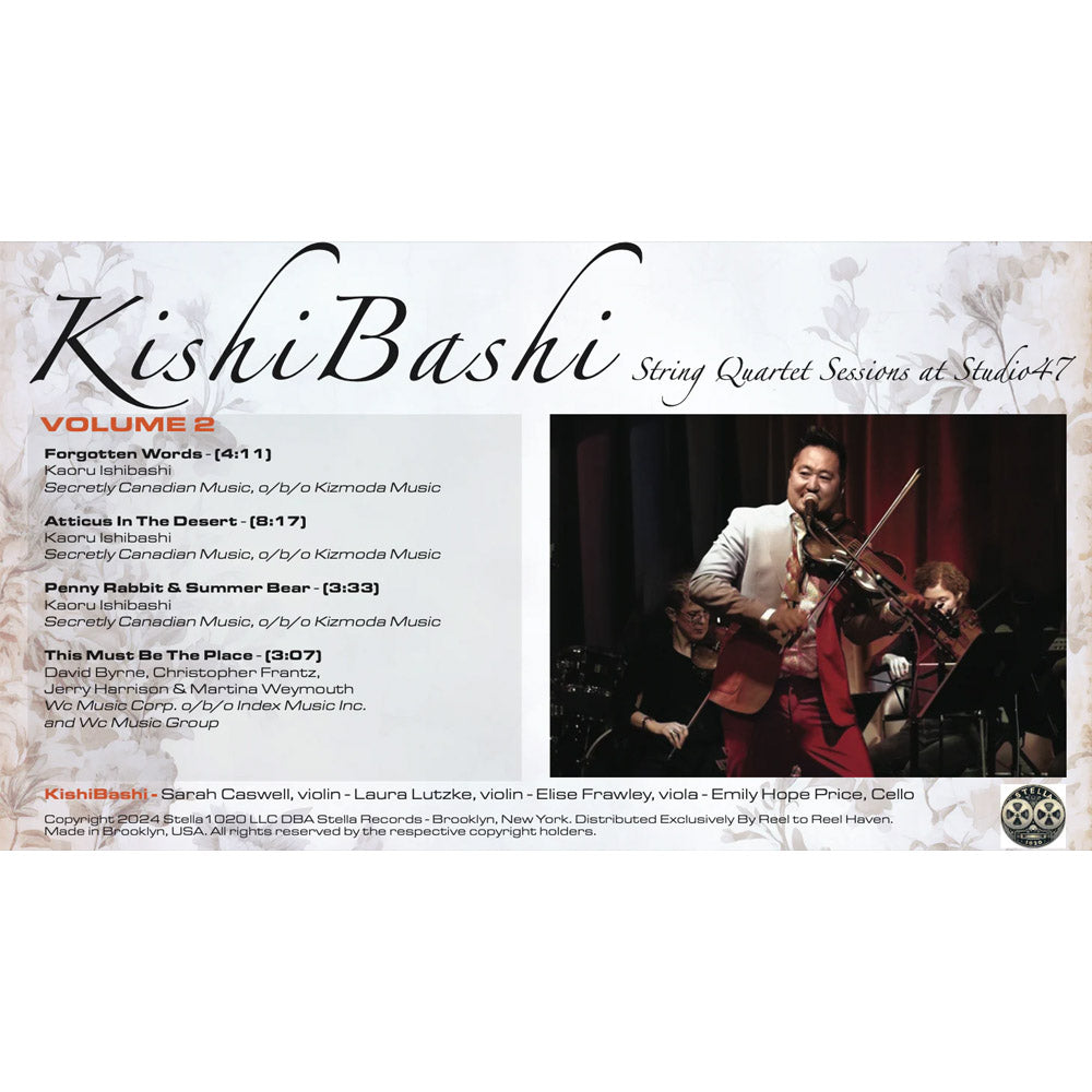 Kishi Bashi - Master Reel to Reel Tape Copy Recording