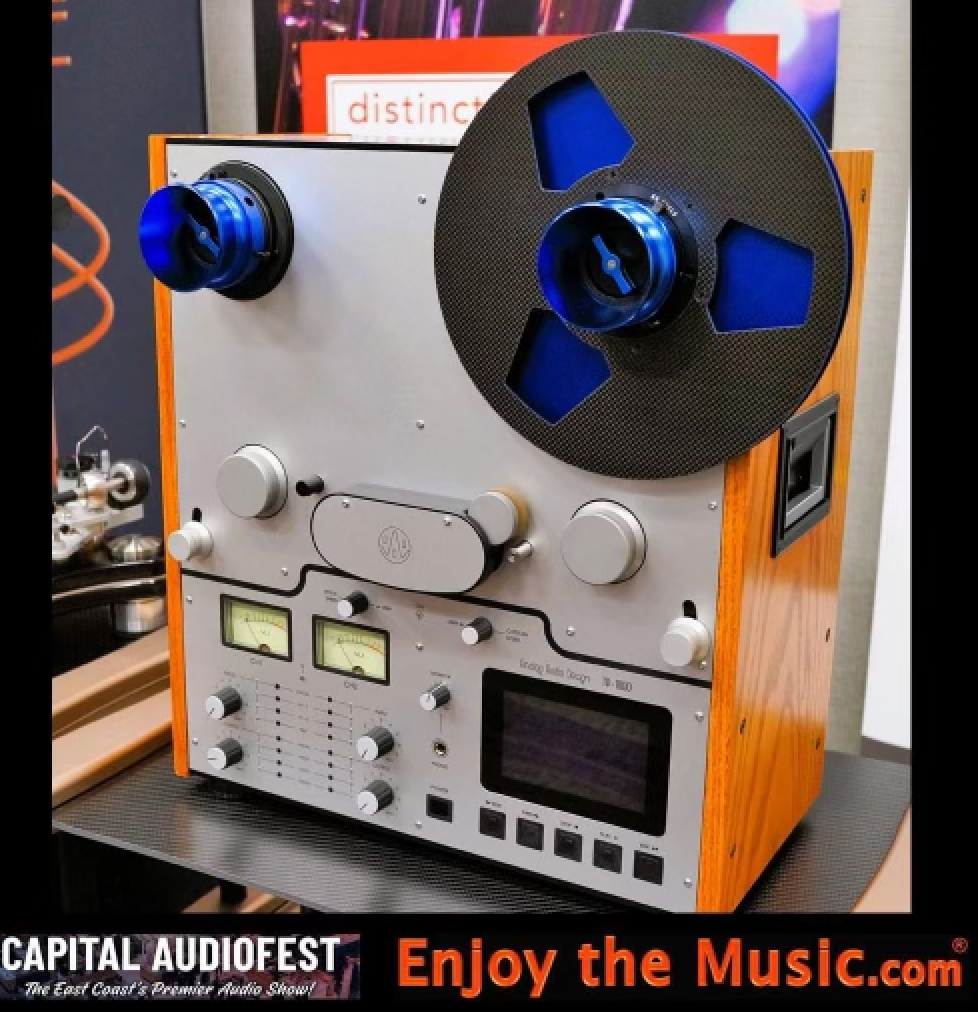 Carbon Fiber 10.5&quot; Tape Reel - Edge2 Design in Cobalt Blue Metallic